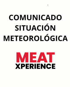 Comunicado situación meteorológica